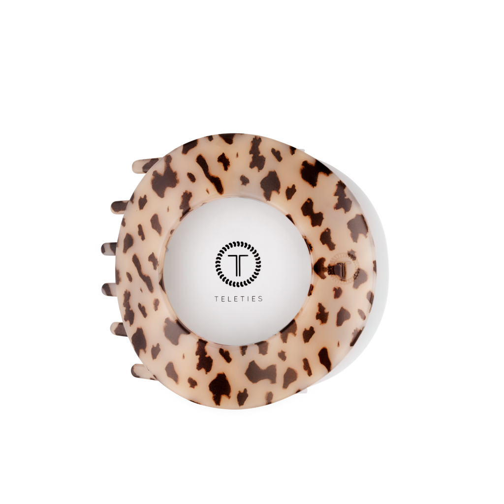 Blonde Tortoise | Large | Flat Circle Hair Clip