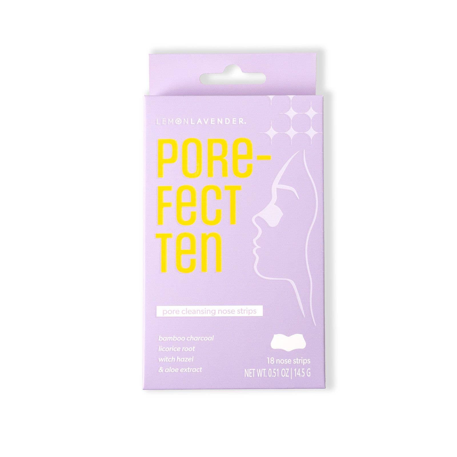 Lemon Lavender Pore the Win Nose Strips & Acne Patches OS