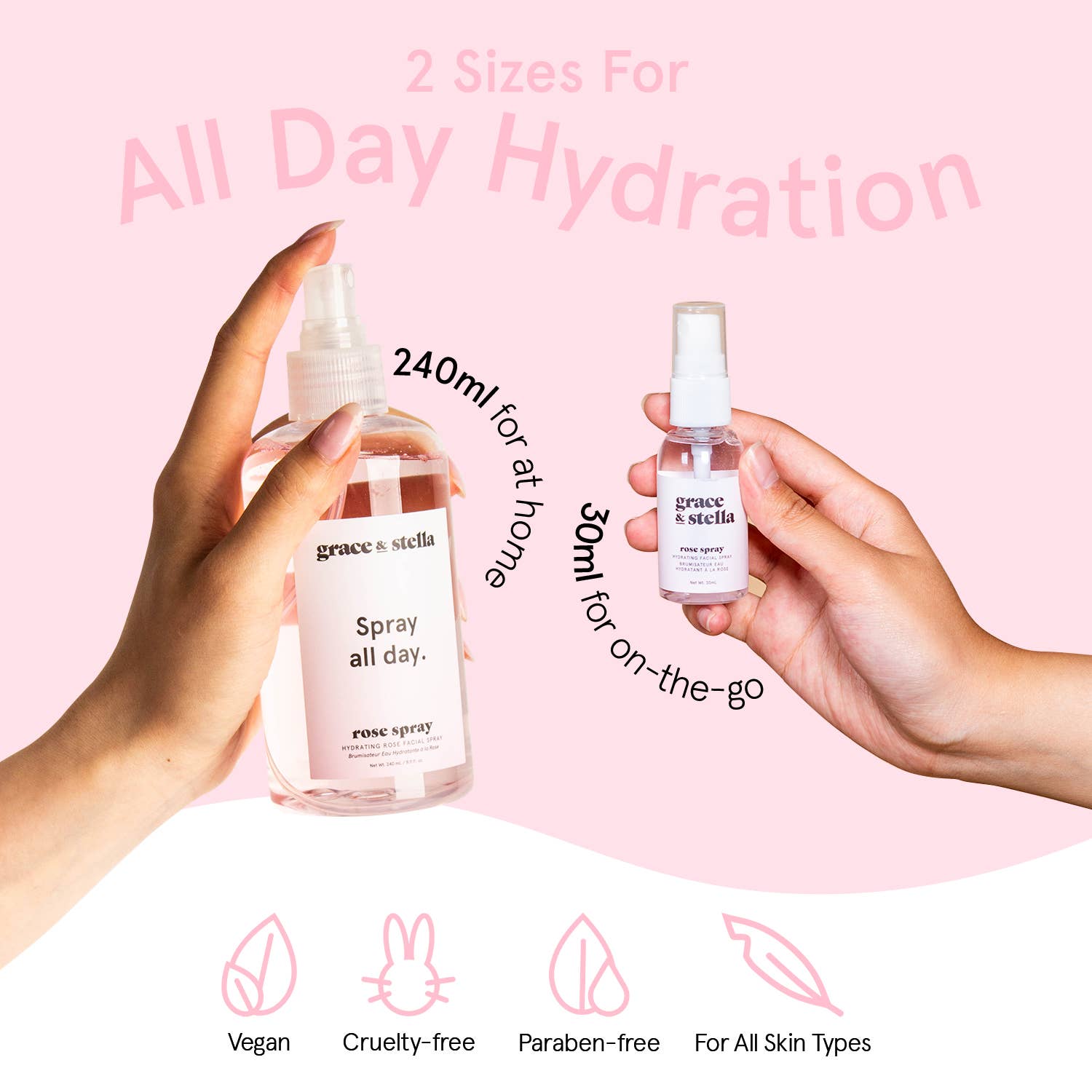 Rose Toner Spray (240 ml)