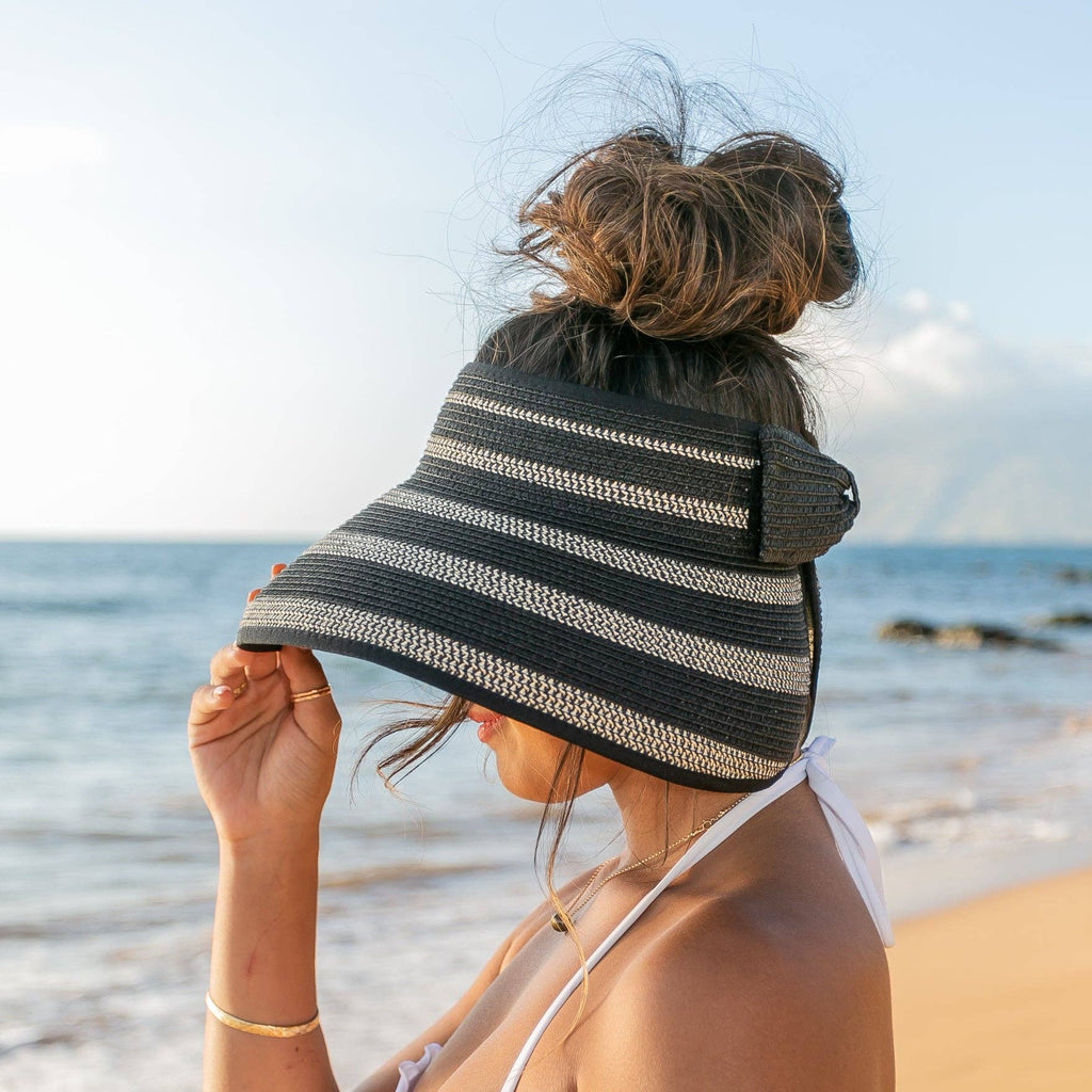 Marled Roll Up Visors