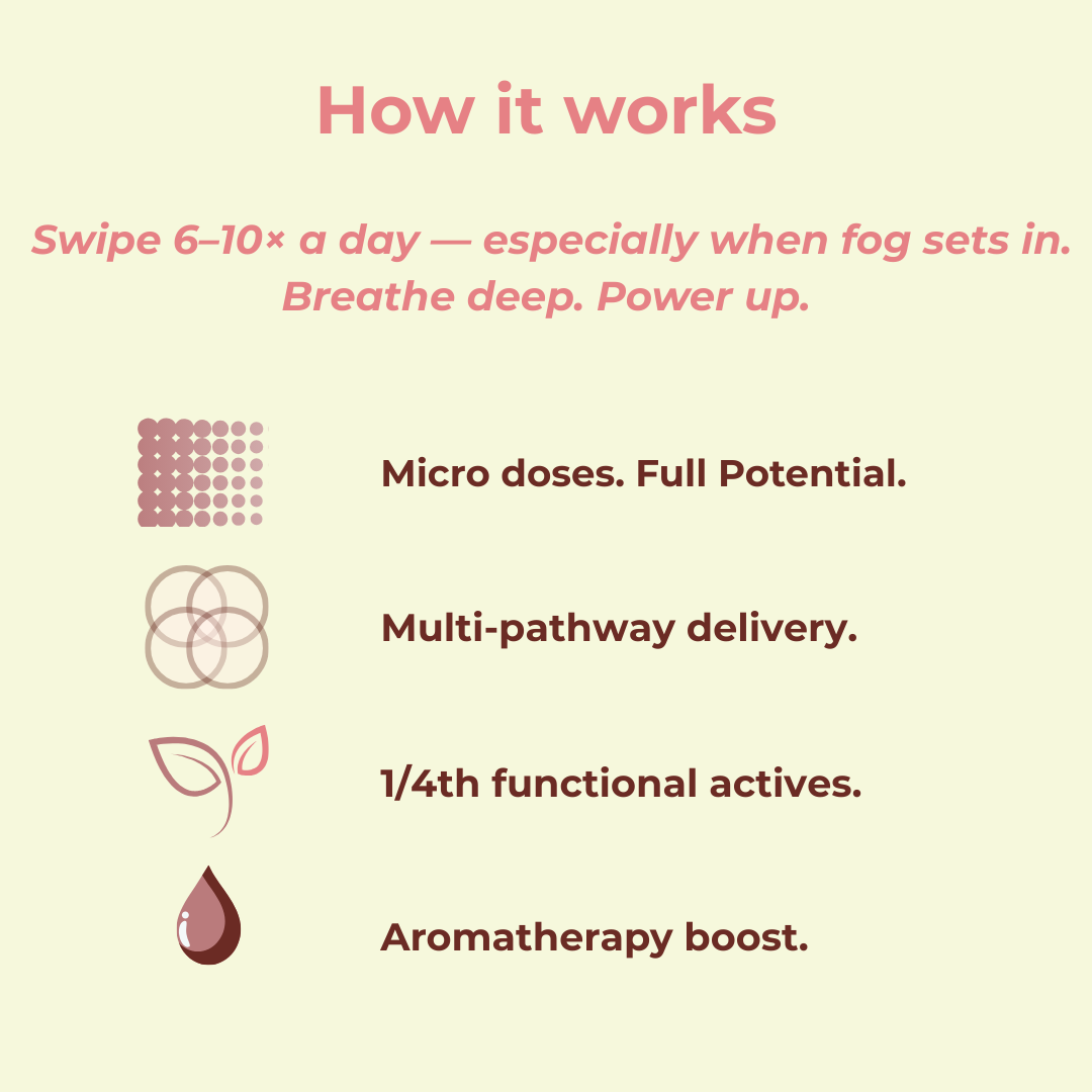 Efpy Perk micro-dose lip balm | Natural freshness & focus