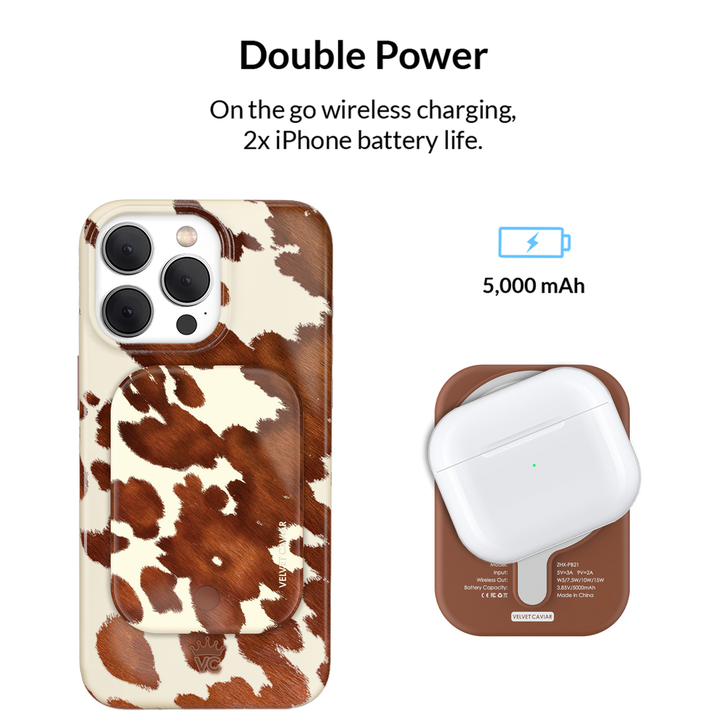 Cocoa Cow MagSafe Battery Power Pack