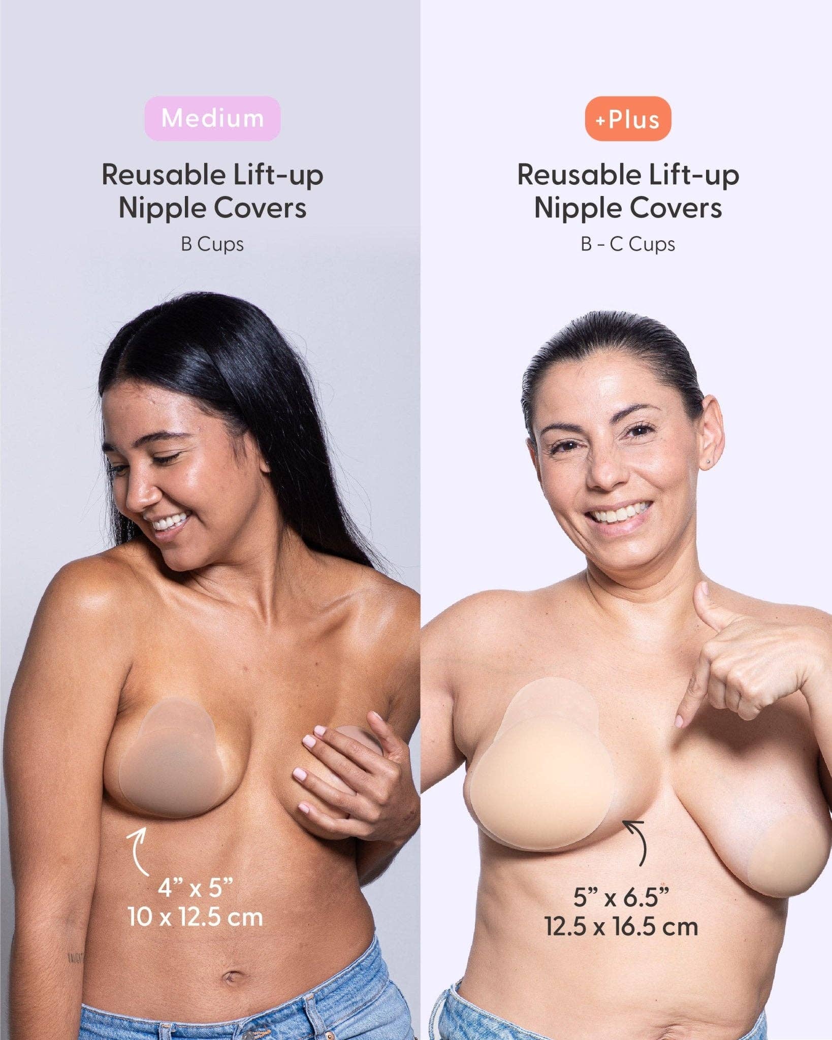 Lift Me Up - Reusable Silicone Nipple Covers for Lift - Nipskin®