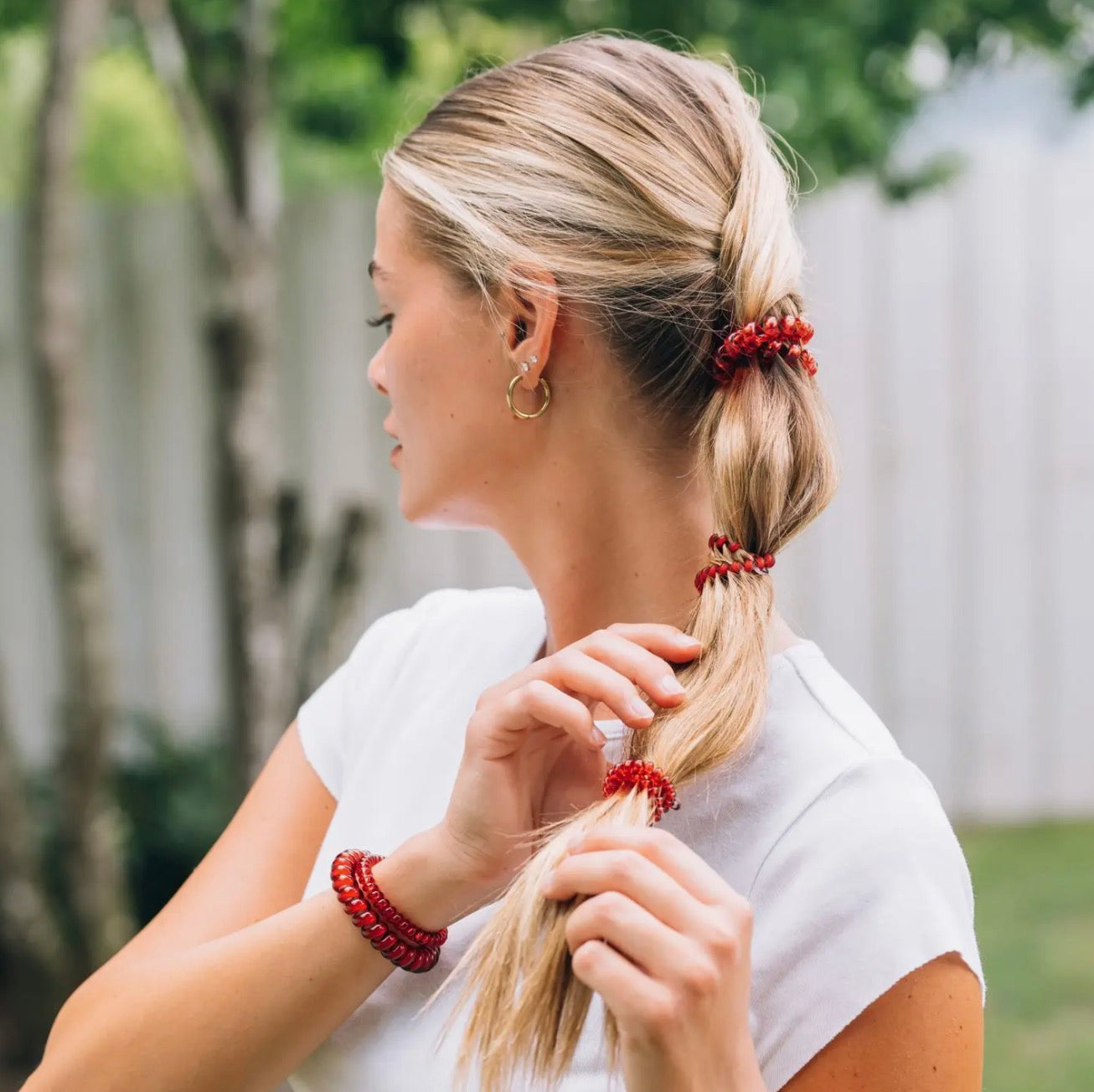 Red Carpet Ready | small hair ties,