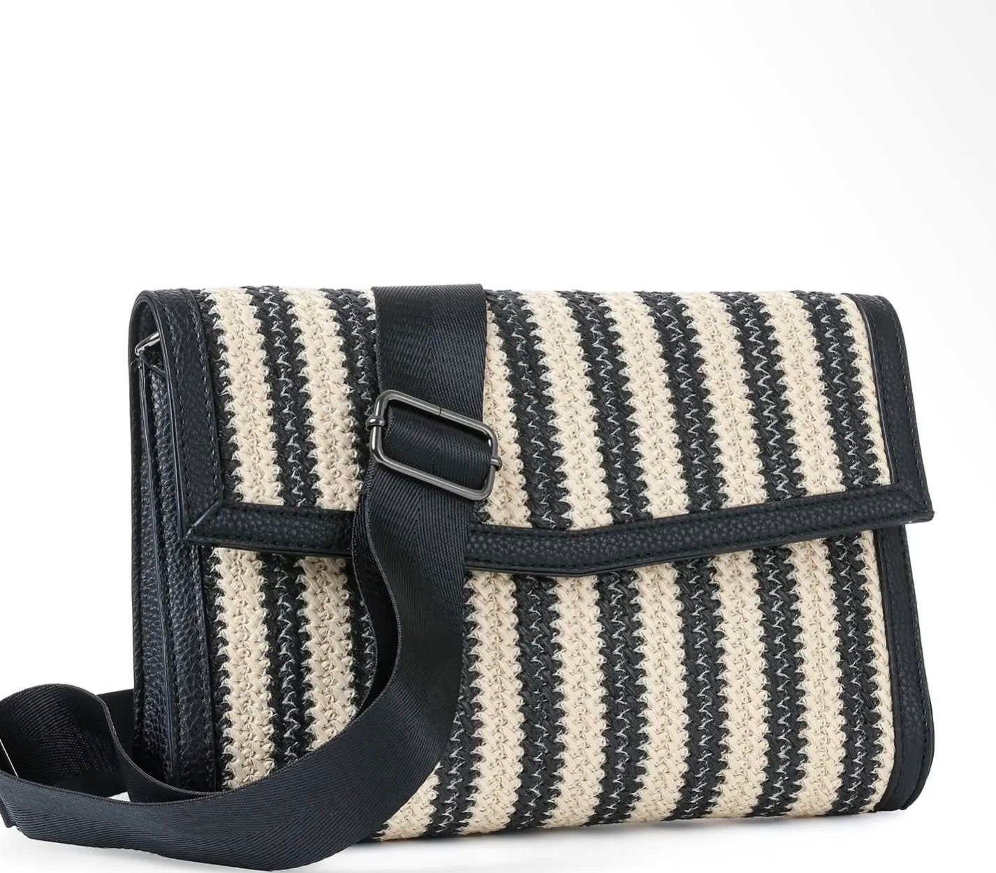 Crossbody Clutch- Beth Tropez Raffia