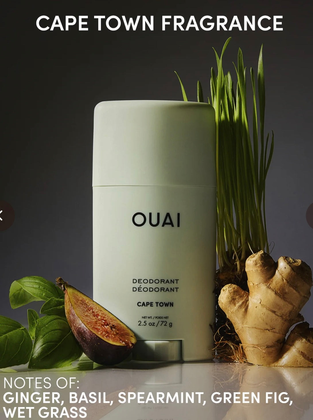 OUAI-DEODORANT CAPE TOWN