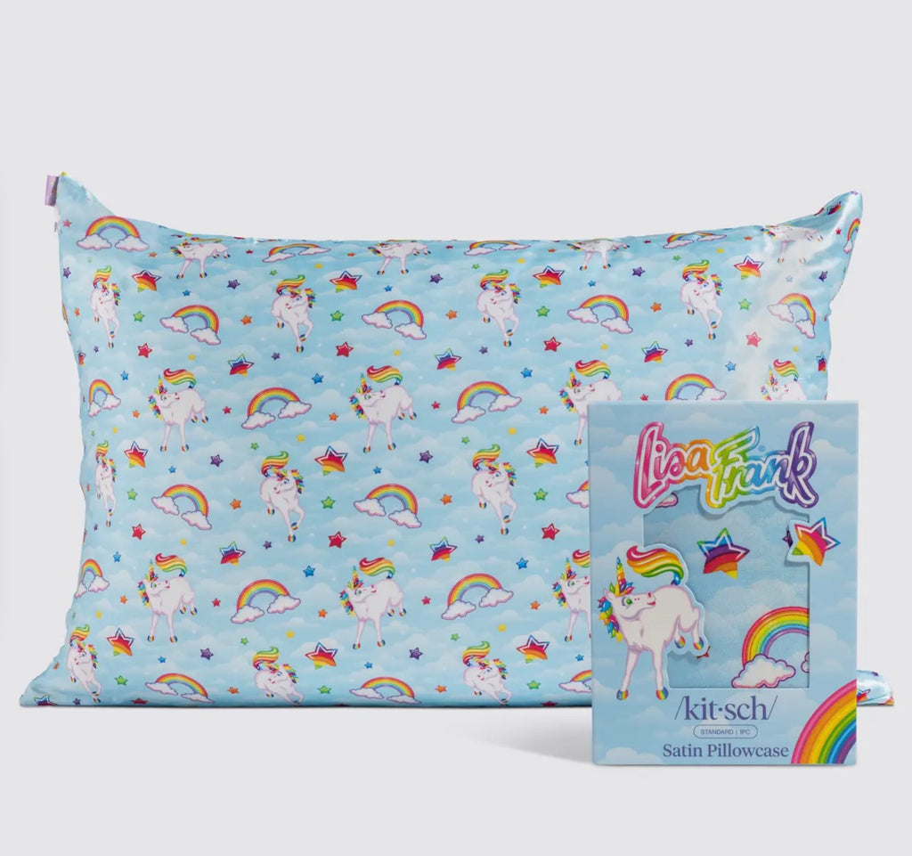 Lisa Frank x Kitsch Standard Satin Pillowcase
