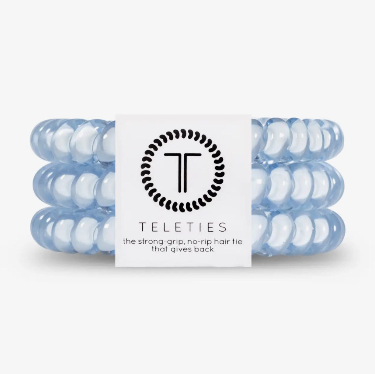 Washed Denim | small hair ties