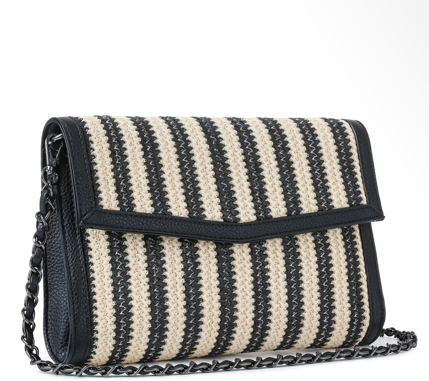 Crossbody Clutch- Beth Tropez Raffia