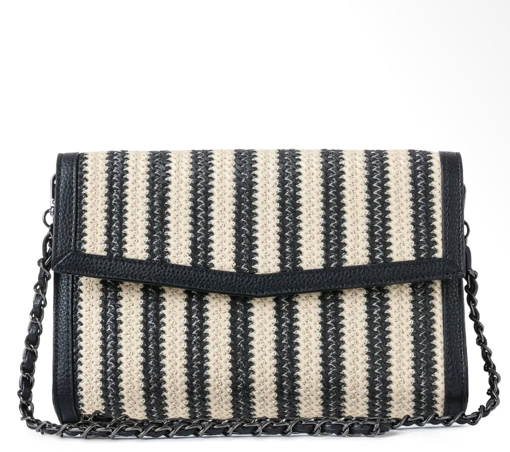 Crossbody Clutch- Beth Tropez Raffia