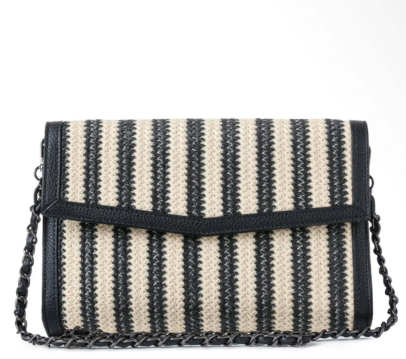 Crossbody Clutch- Beth Tropez Raffia