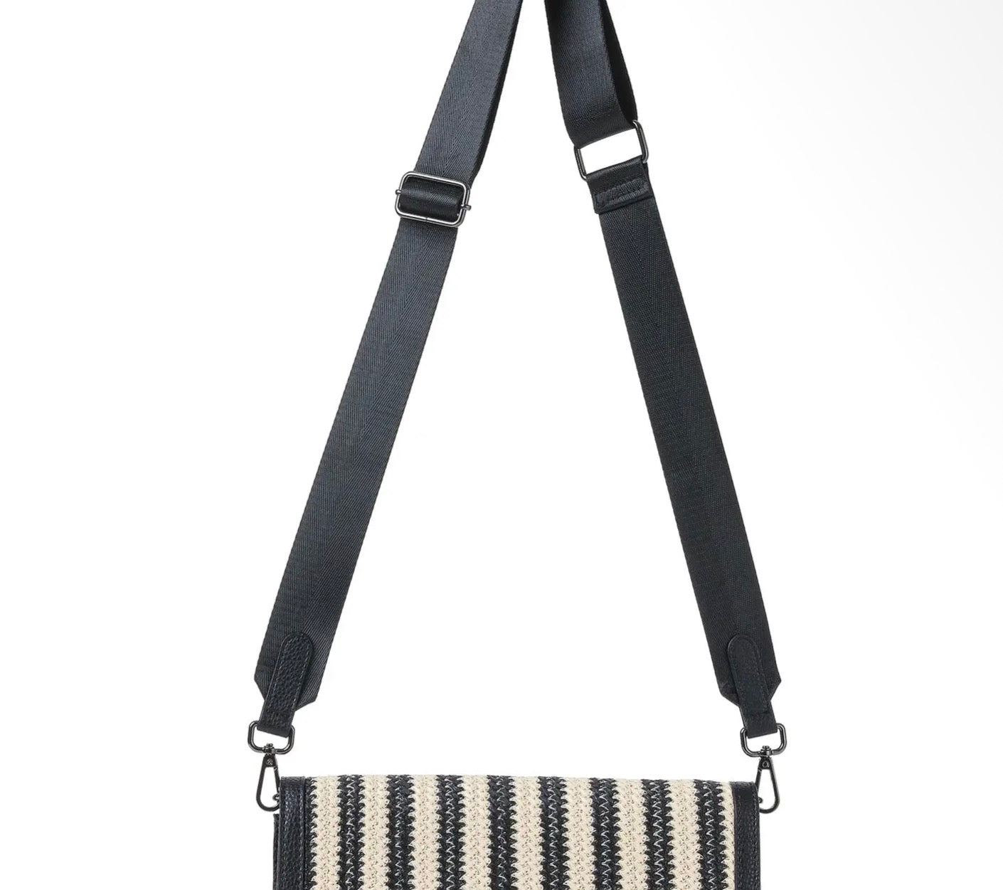 Crossbody Clutch- Beth Tropez Raffia