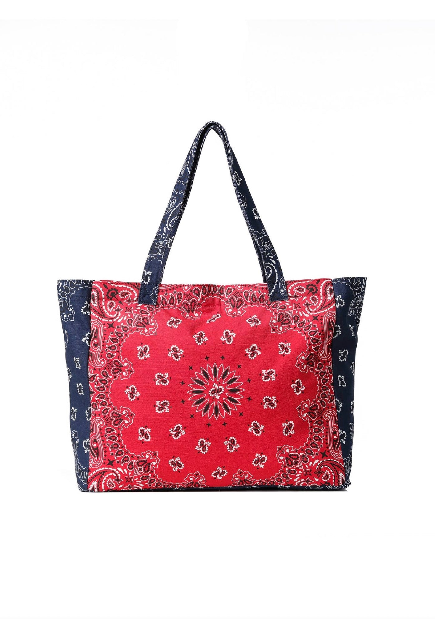 Bandana Print Canvas Tote