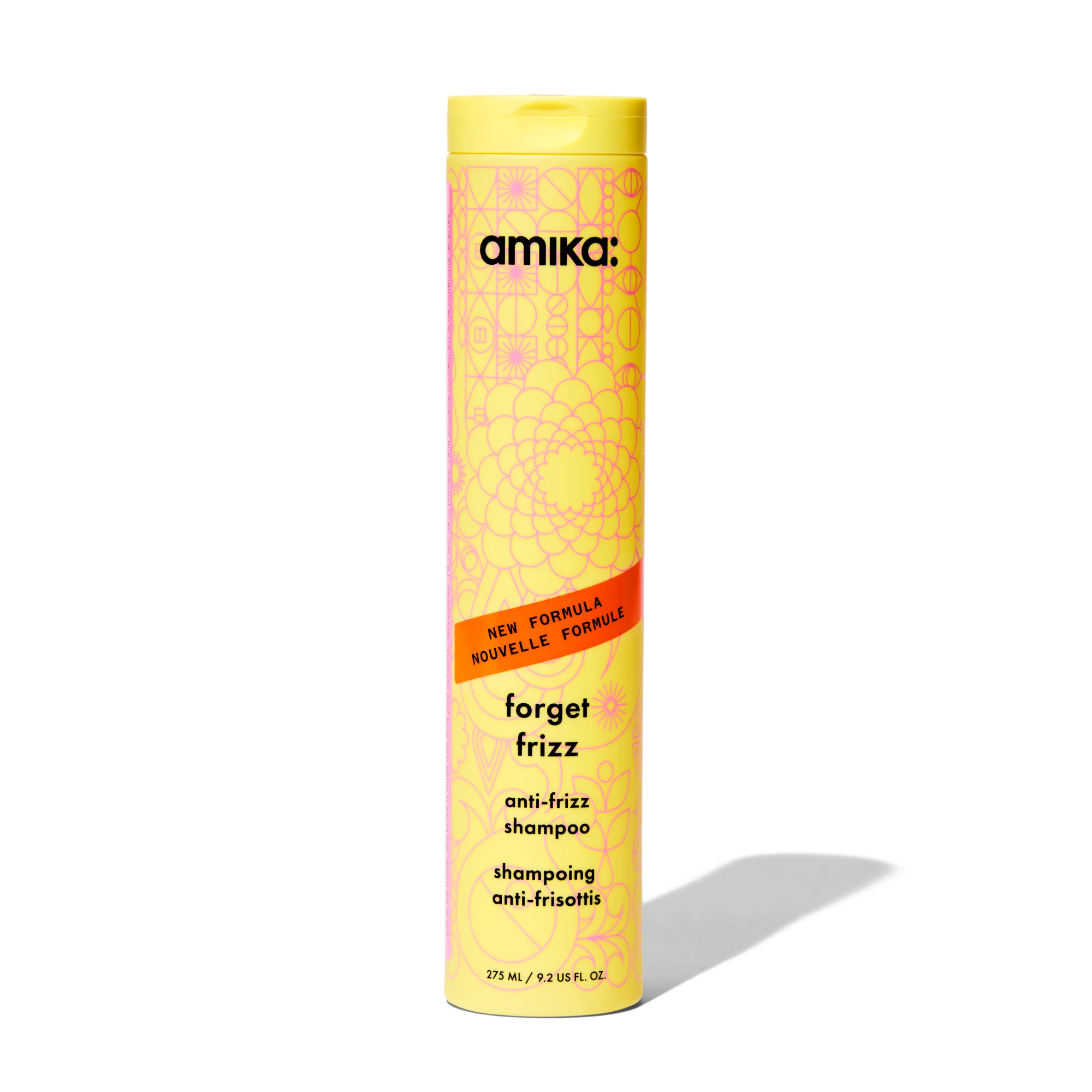 Forget frizz
anti-frizz shampoo