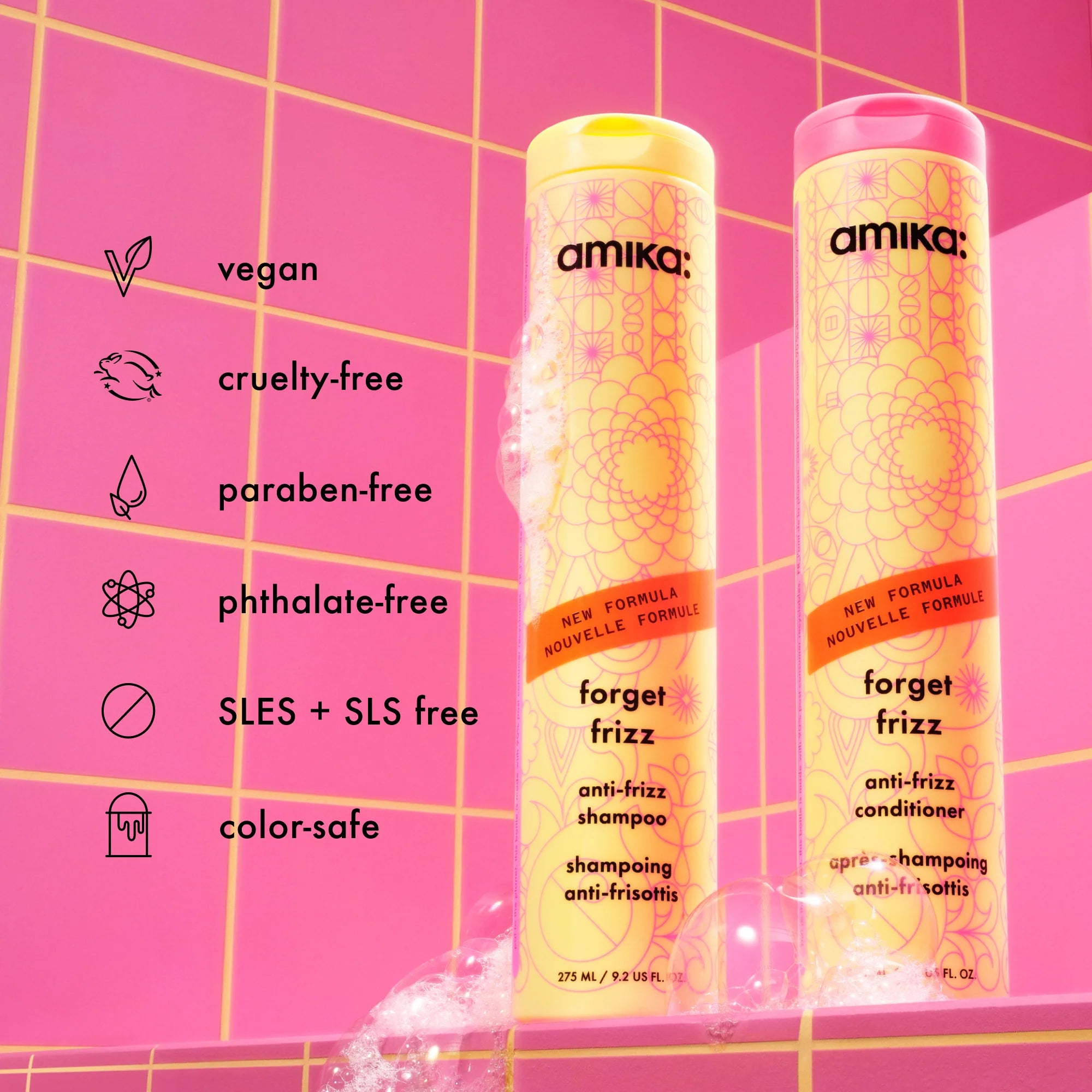 Forget frizz
anti-frizz conditioner