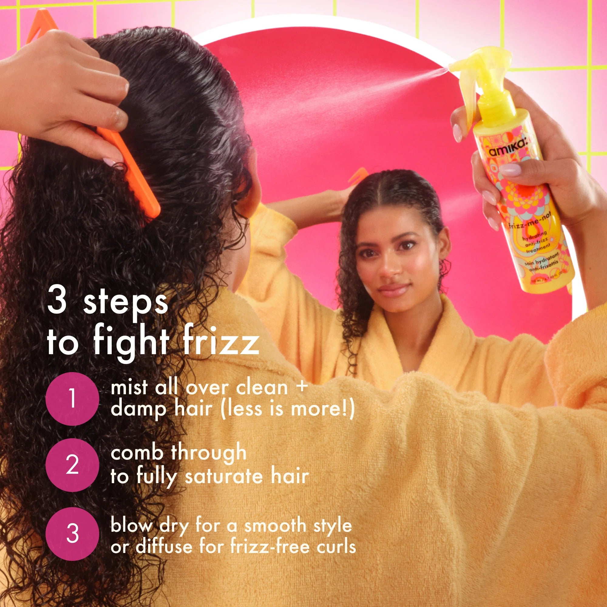 Frizz-me-not
hydrating anti-frizz treatment