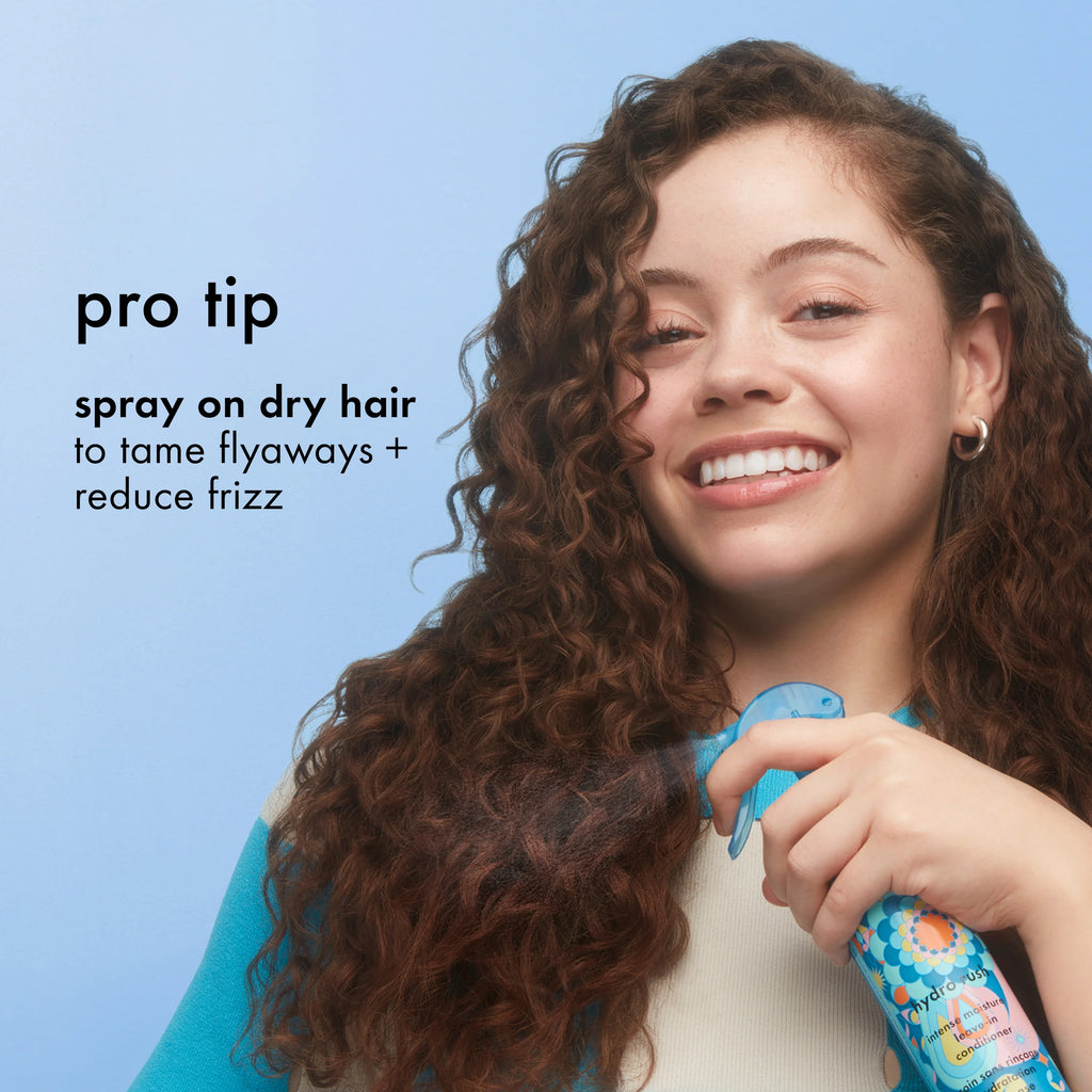 Hydro rush
intense moisture leave-in conditioner