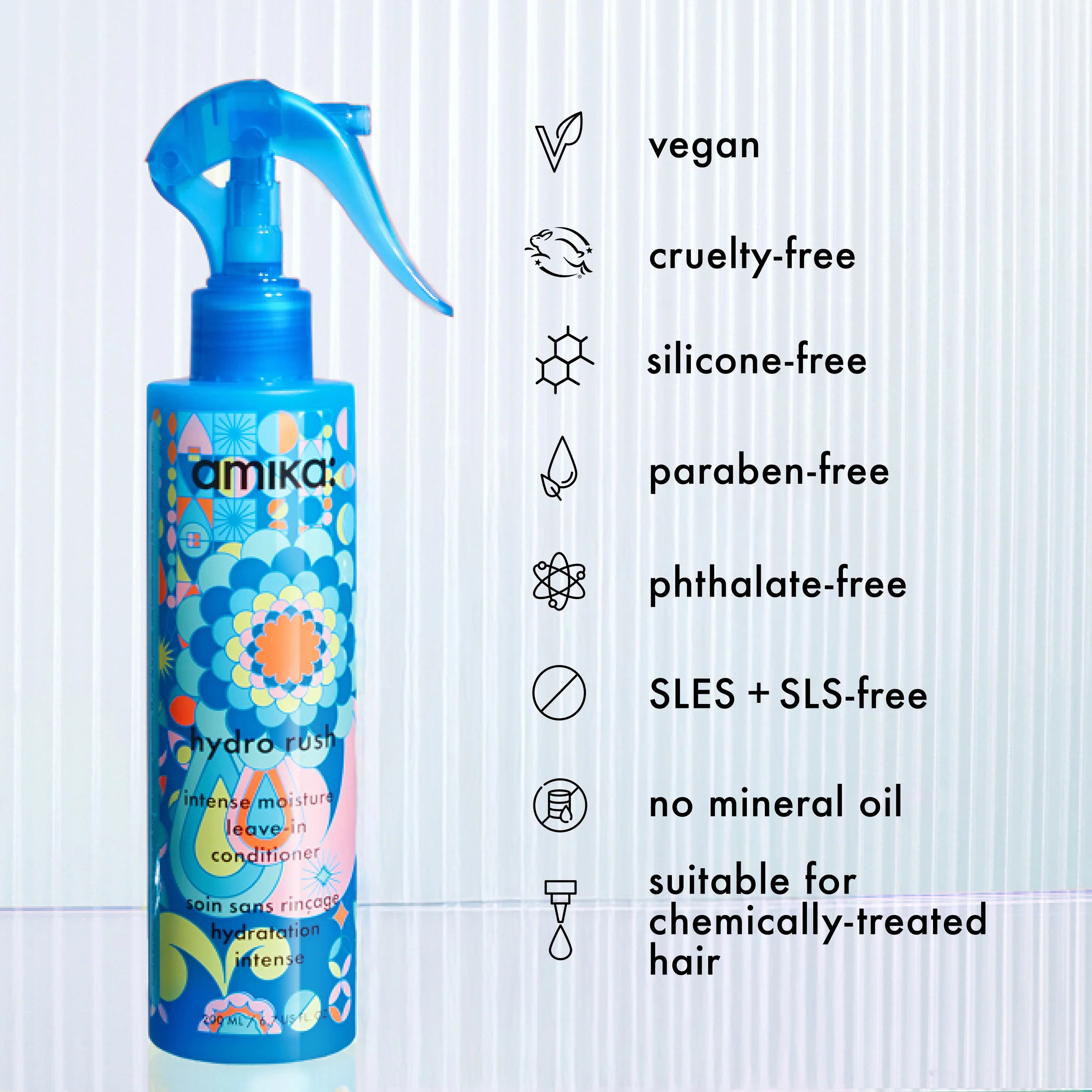 Hydro rush
intense moisture leave-in conditioner