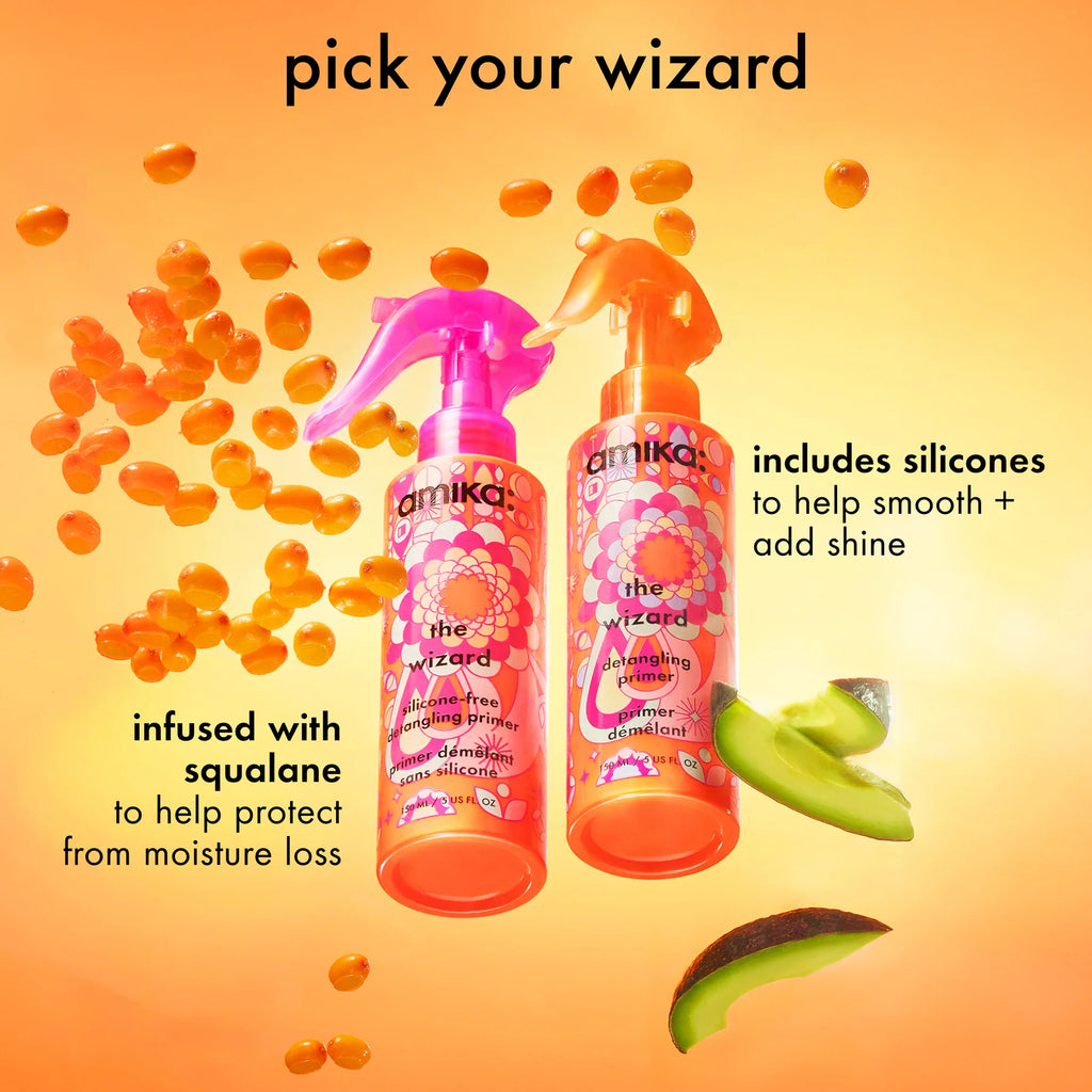The Wizard silicone-free detangling spray