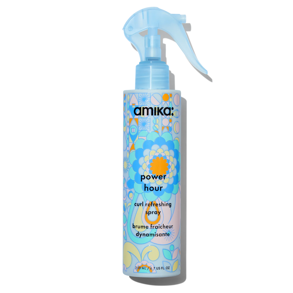 Power hour curl refreshing spray