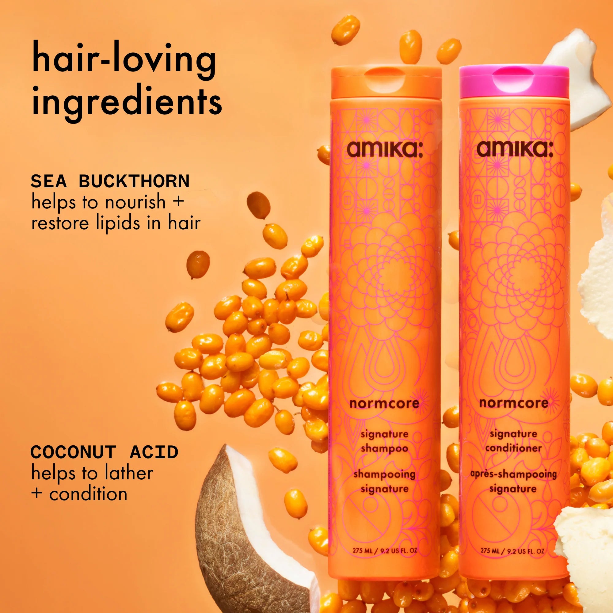 Soft strand stars
nourishing wash + care set