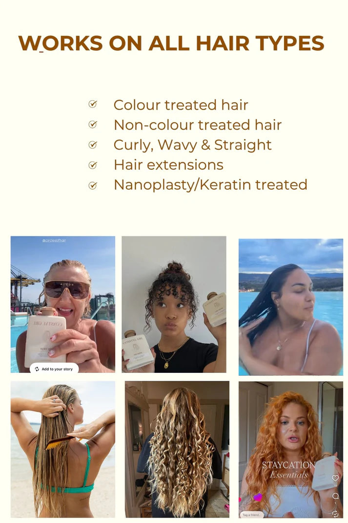 Coastal Girl Pre Swim Hair Protectant