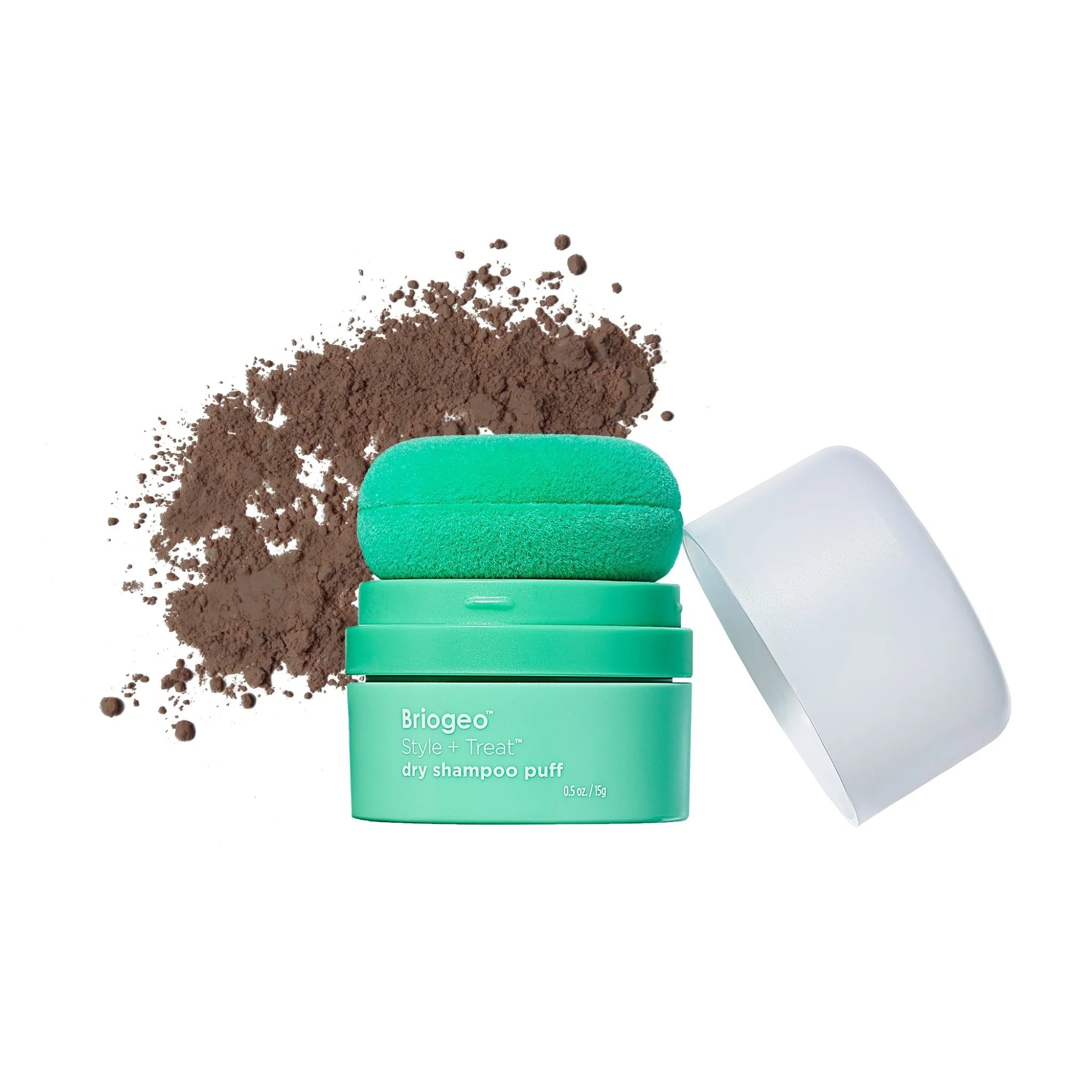 Dry Shampoo Puff - tinted for dark hair