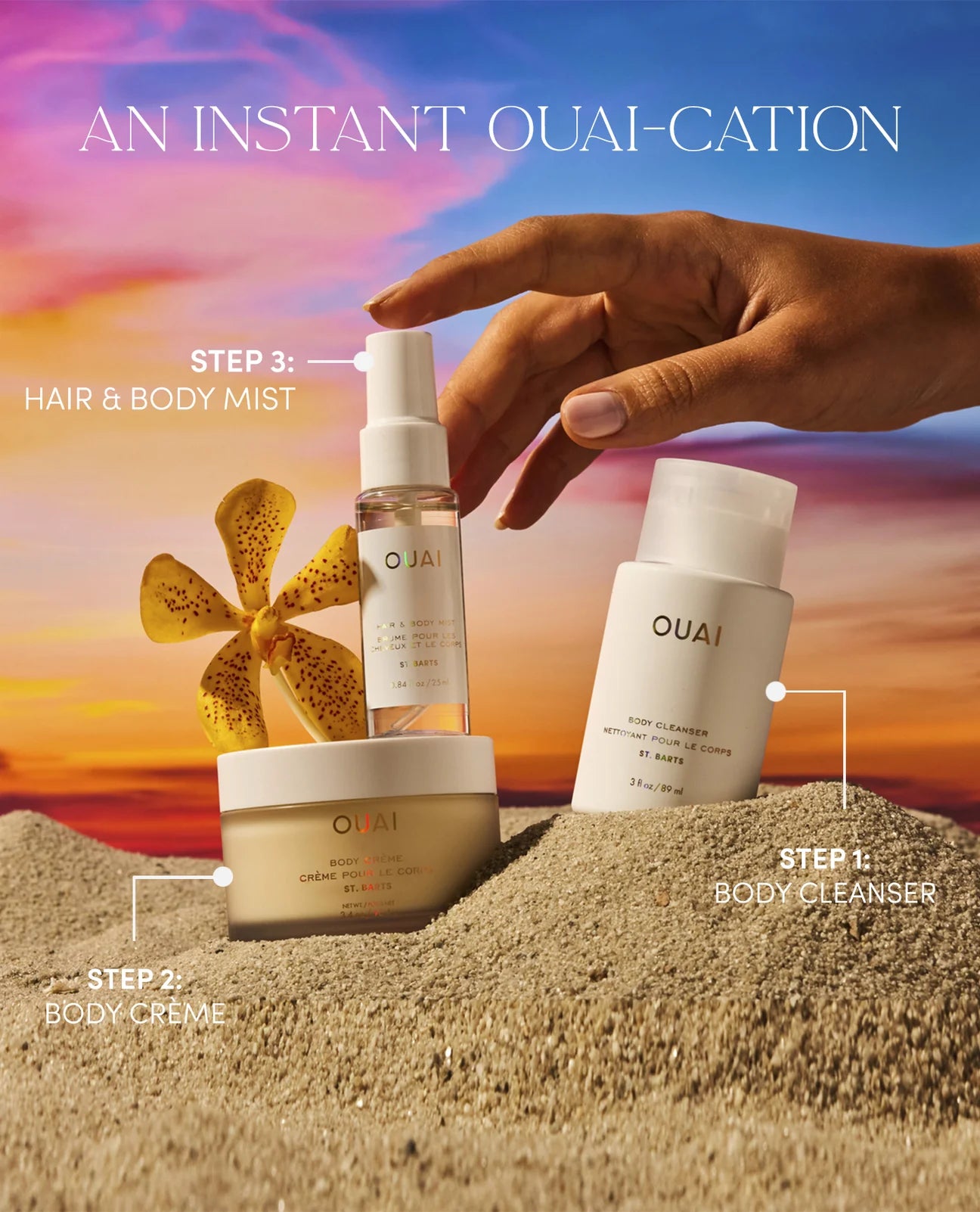 OUAI- Wanna Get Away Travel Kit