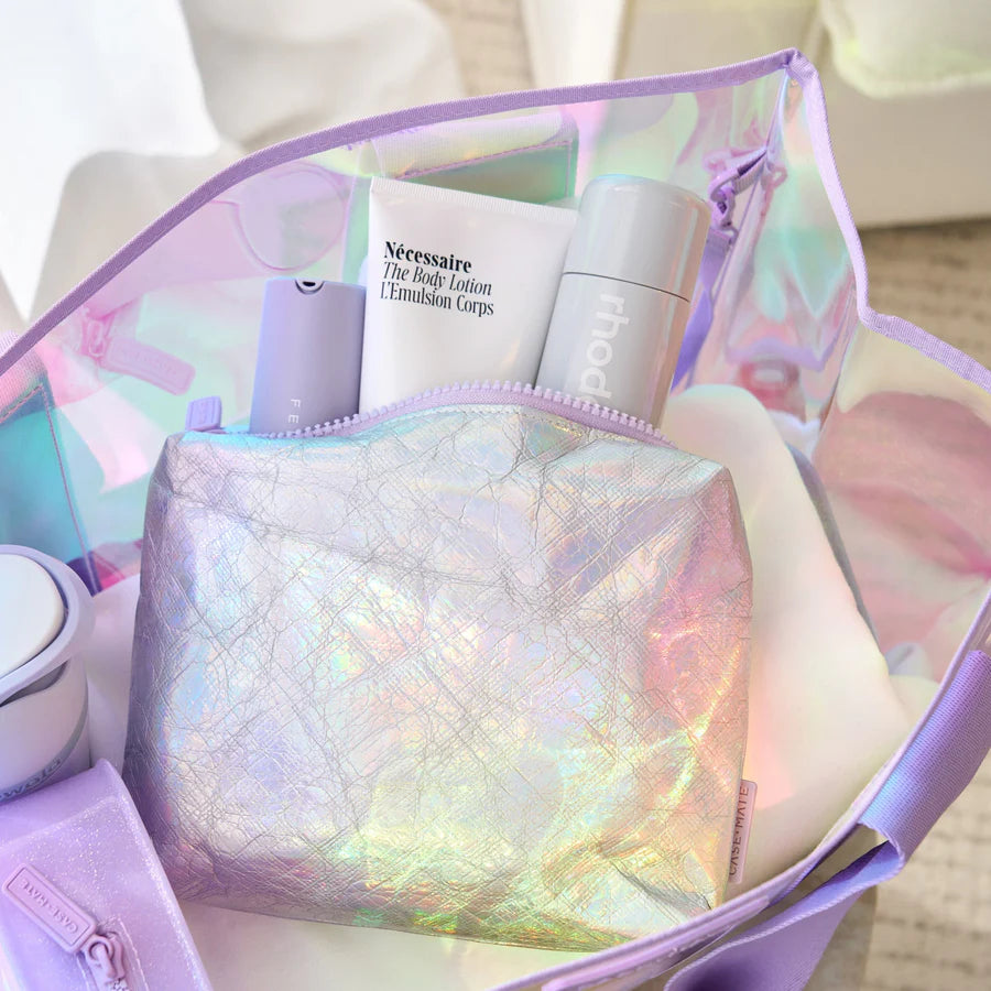 soap bubble® crinkle casemate makeup bag