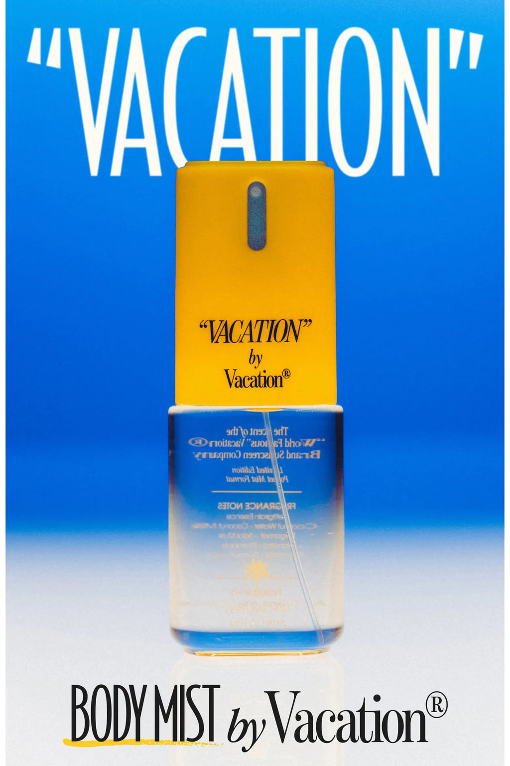 Vacation body mist