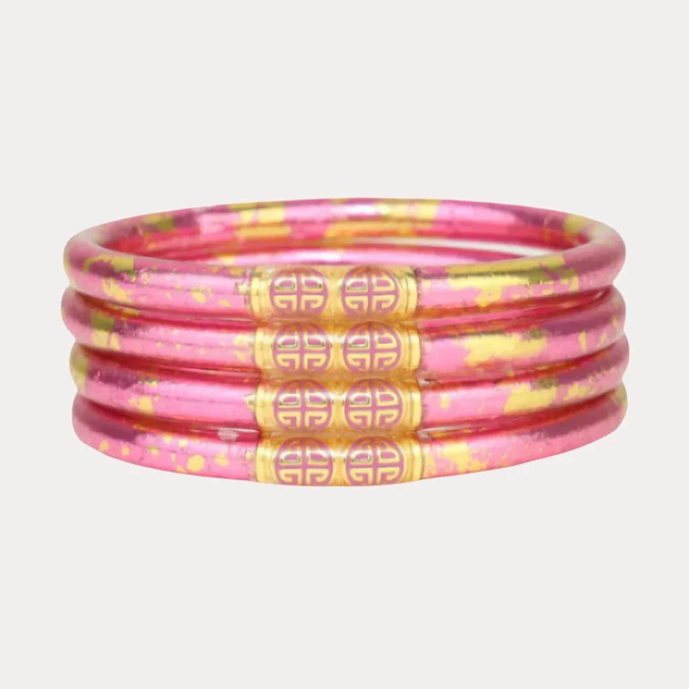 Koi Rose All Weather Bangles® (AWB®) - SET OF 4