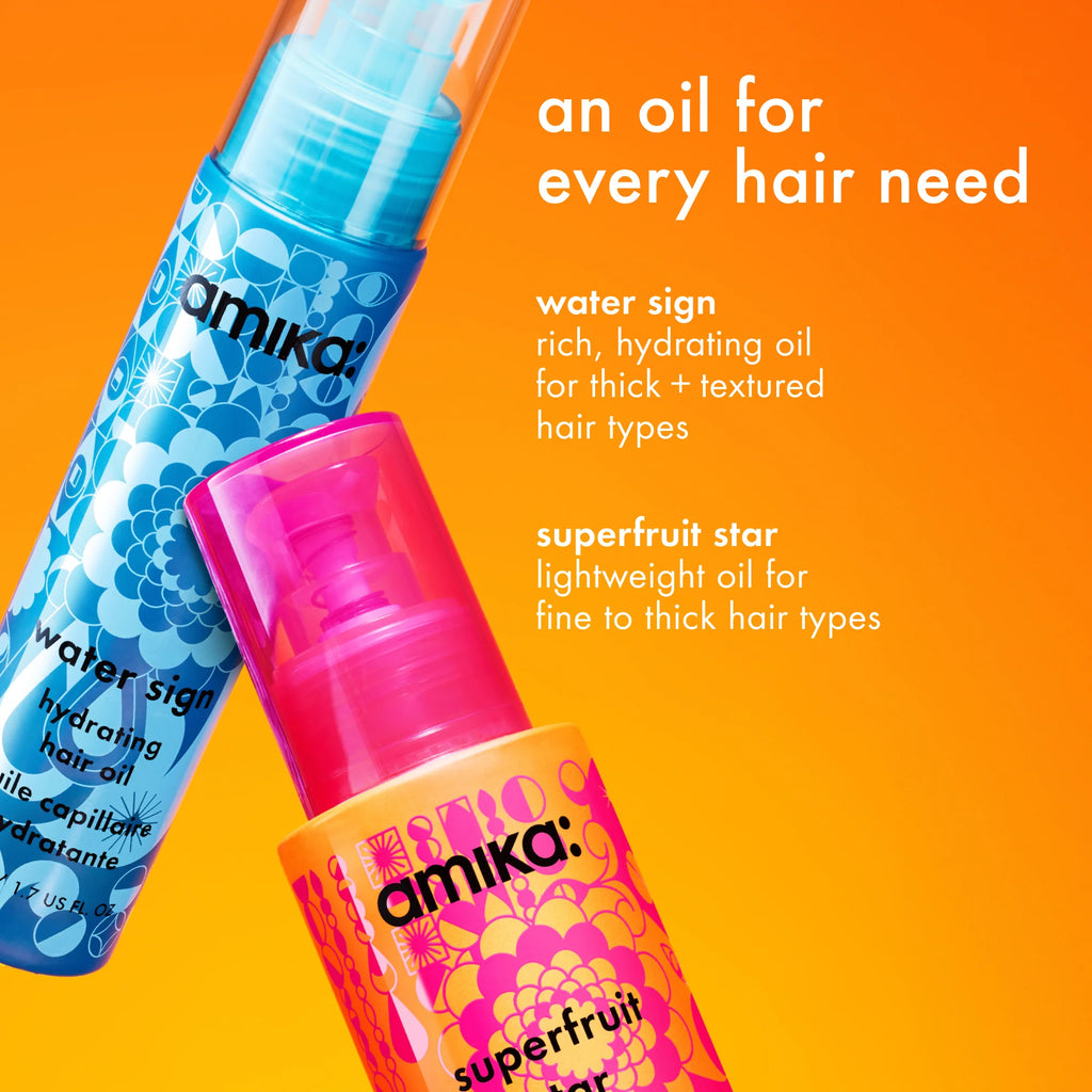 Amika super fruit light weight hair oil