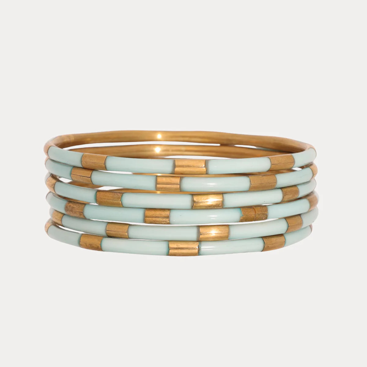 Mint Veda Bangles l set of 6 l BuDha Girl