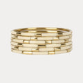 Ivory Veda Bangles l set of 6 l BuDha Girl