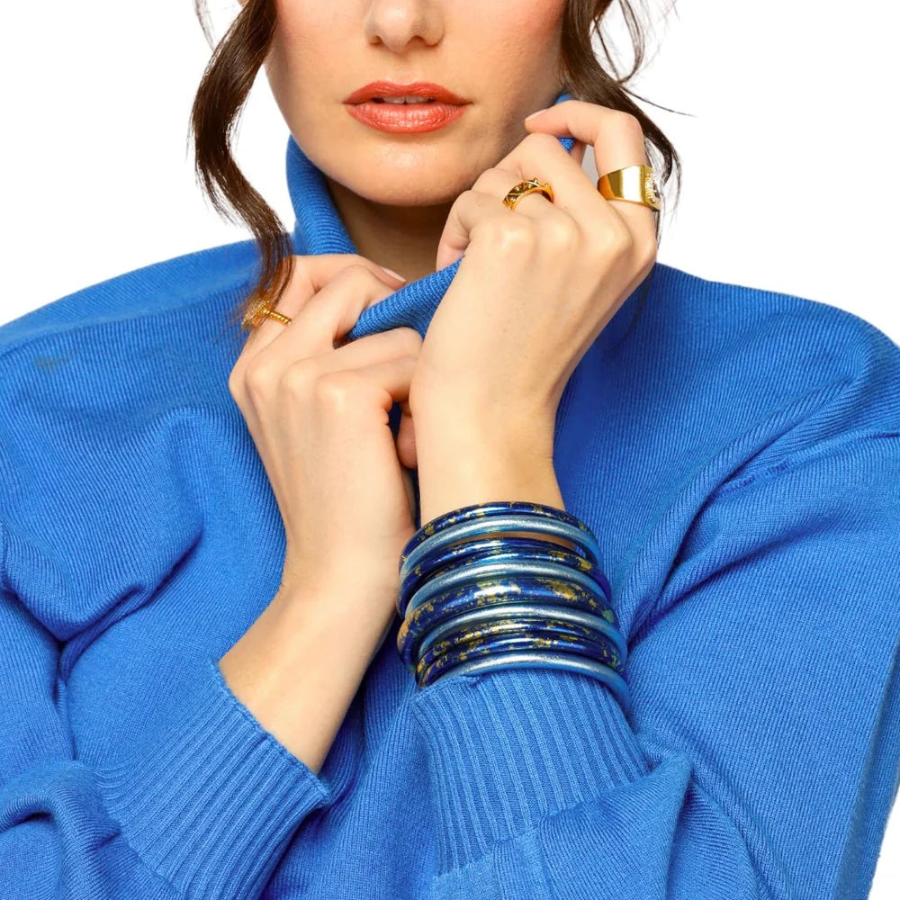 Koi Saffir All Weather Bangles - set of 4 - BuDha Girl