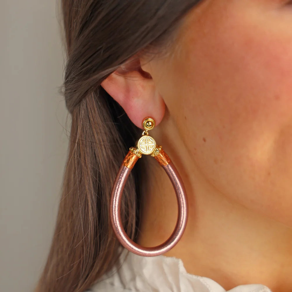 Rose Gold All Weather Earrings - BuDha Girl