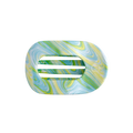 By the Sea Shore | Medium | Flat Round Hair Clip