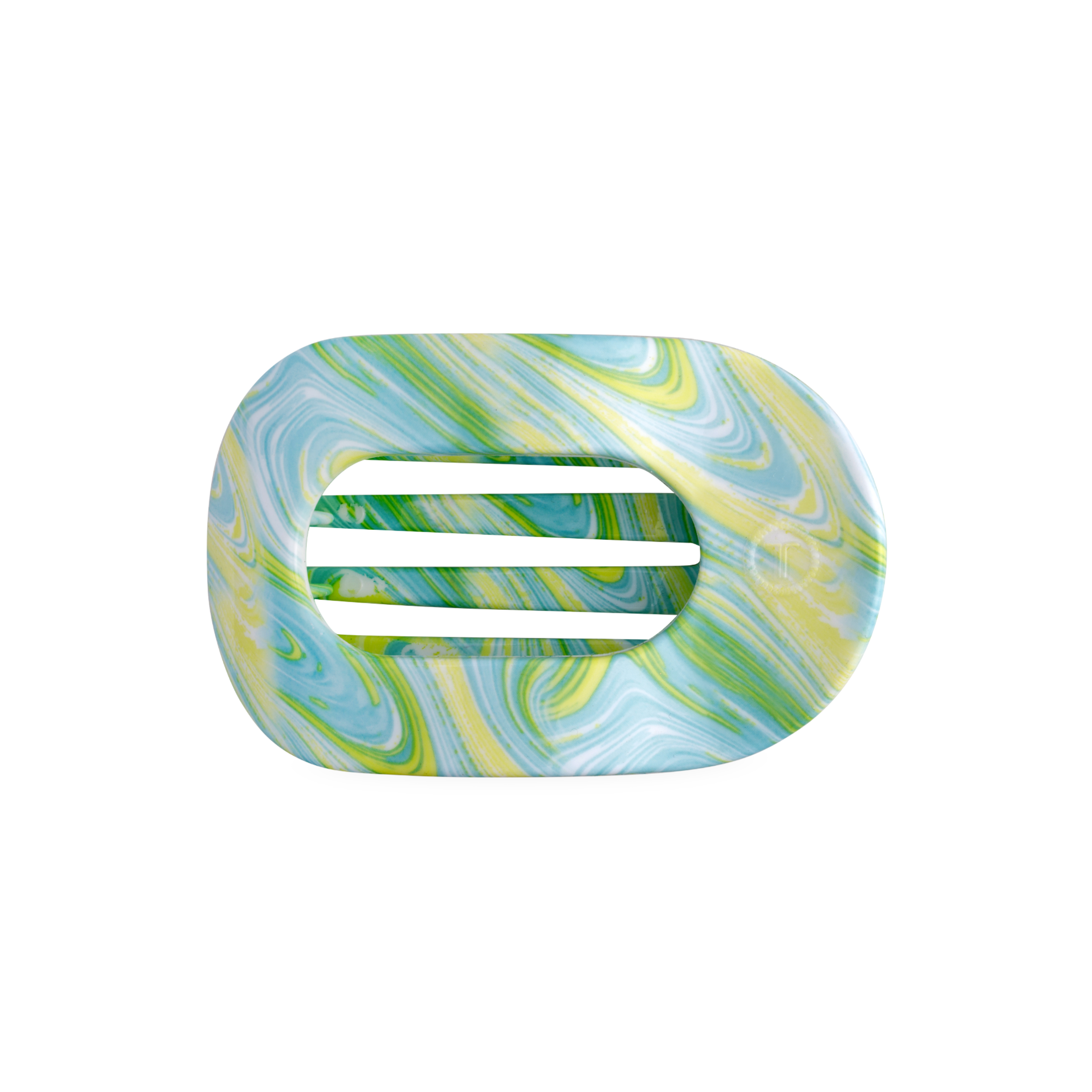 By the Sea Shore | Medium | Flat Round Hair Clip