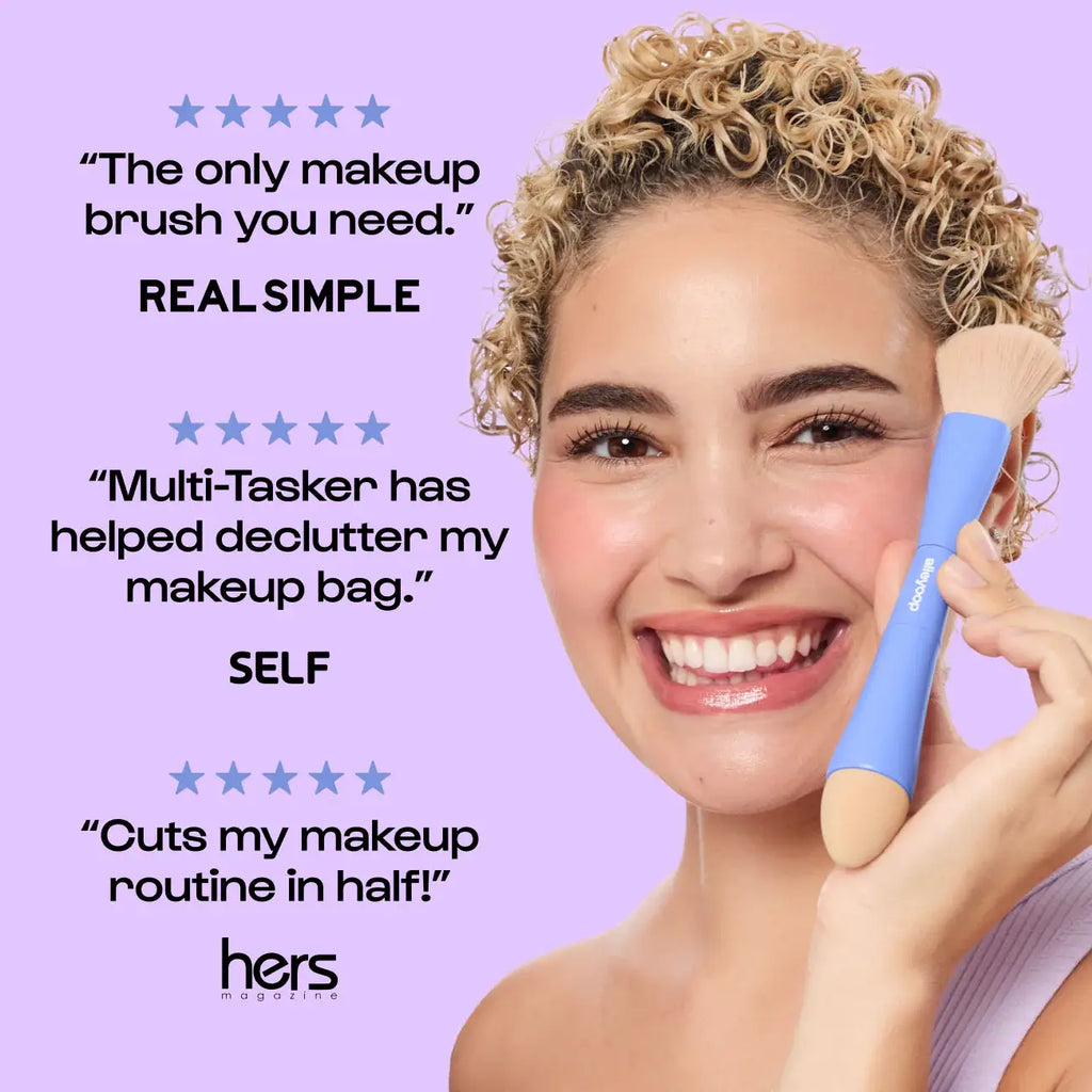 Alleyoop 4-in-1 Makeup Brushes | Beauty Tools | Brush