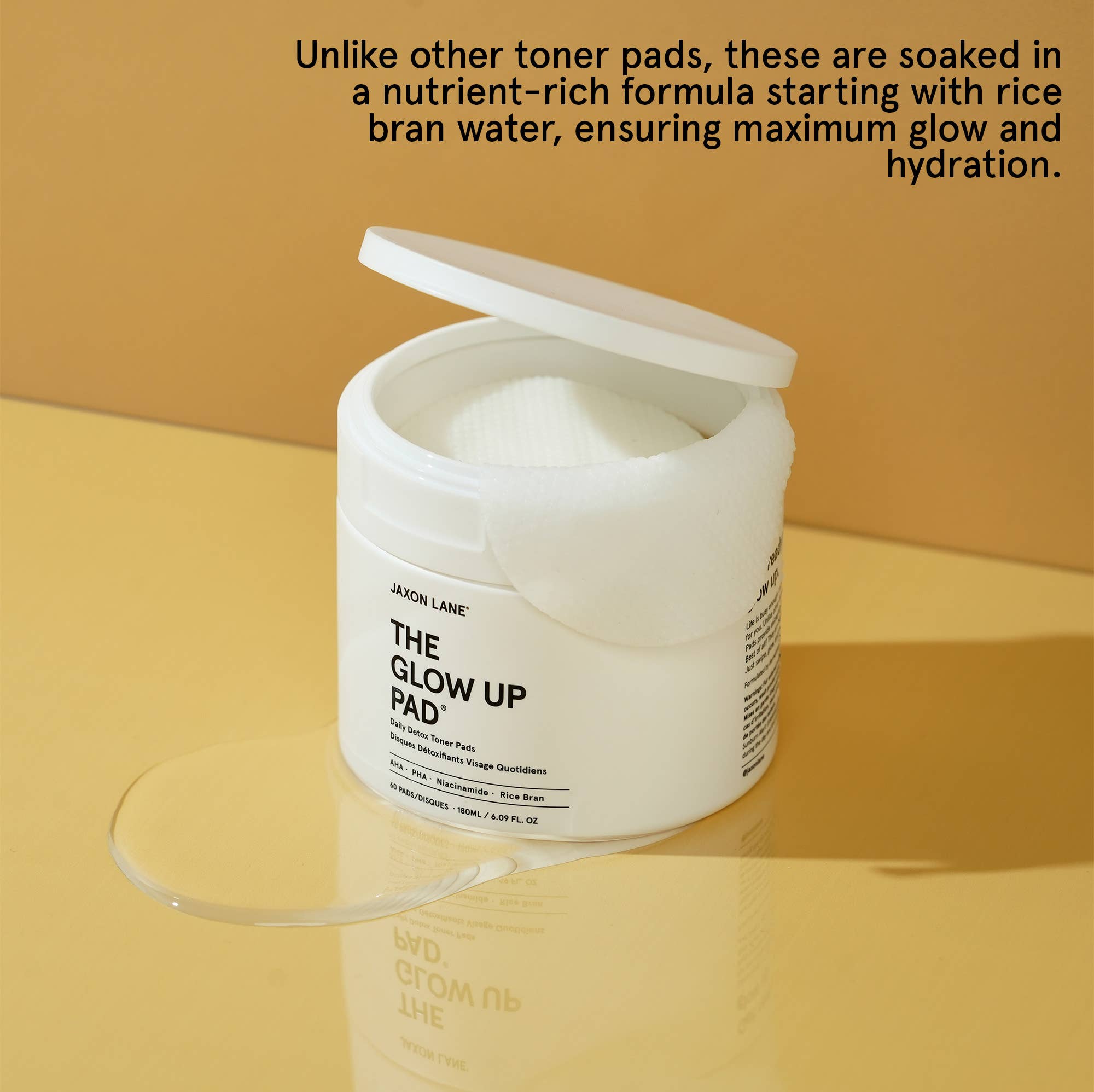 Glow Up Pad - Daily Detox Toner Pad (60 Pads)