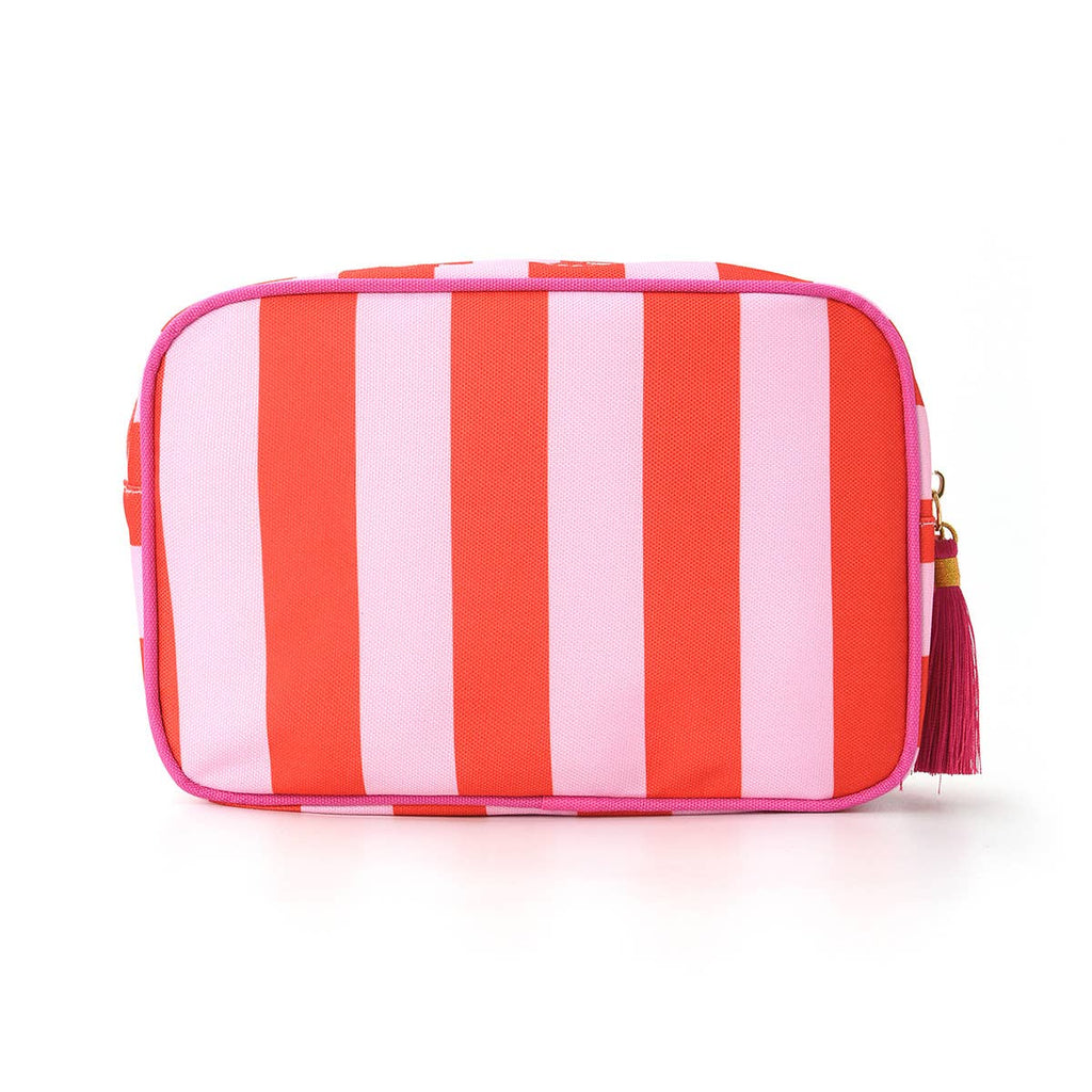 Large Canvas Zipper Pouch Makeup Bag Travel Cosmetic Bag