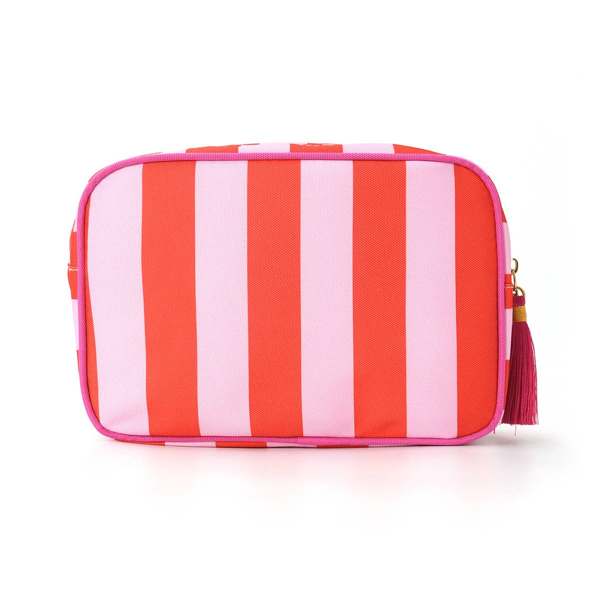 Large Canvas Zipper Pouch Makeup Bag Travel Cosmetic Bag