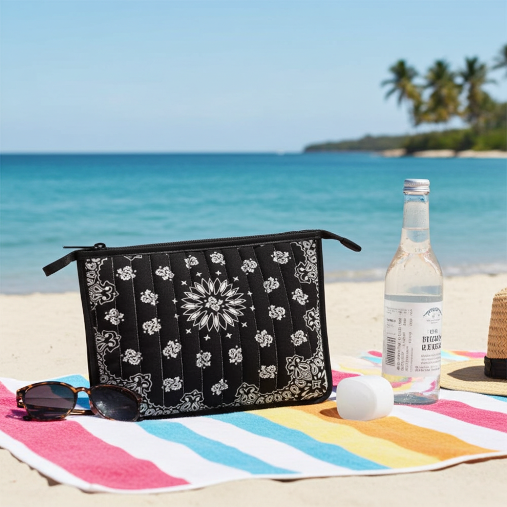 Bandana Print Pouch