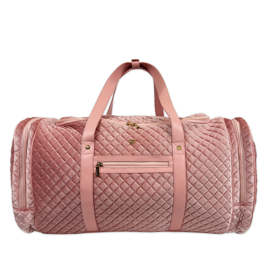 Signature VIP Duffel - Blush Velvet