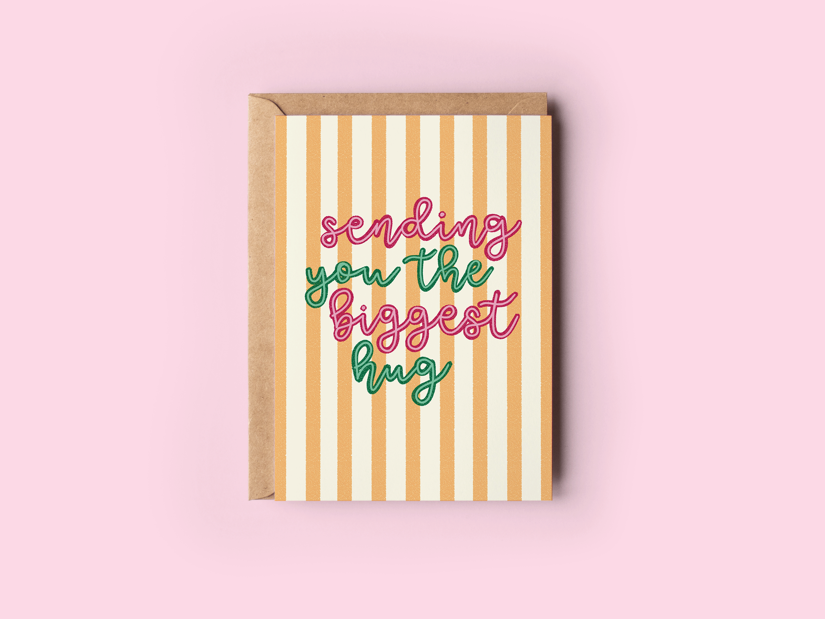 Sending You The Biggest Hug Greeting Card