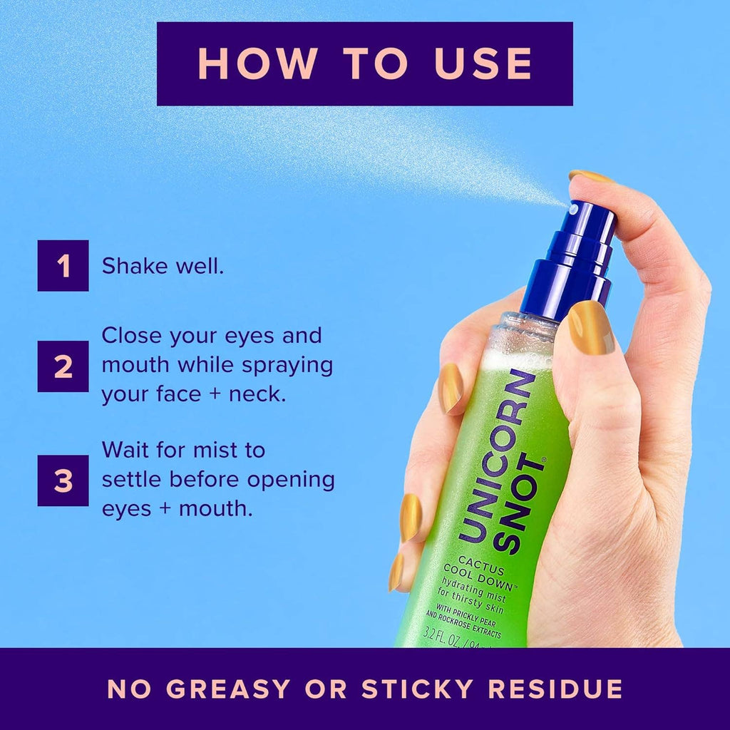 Cactus Cool Down Mist | Hydrating Face Spray | Facial Spray