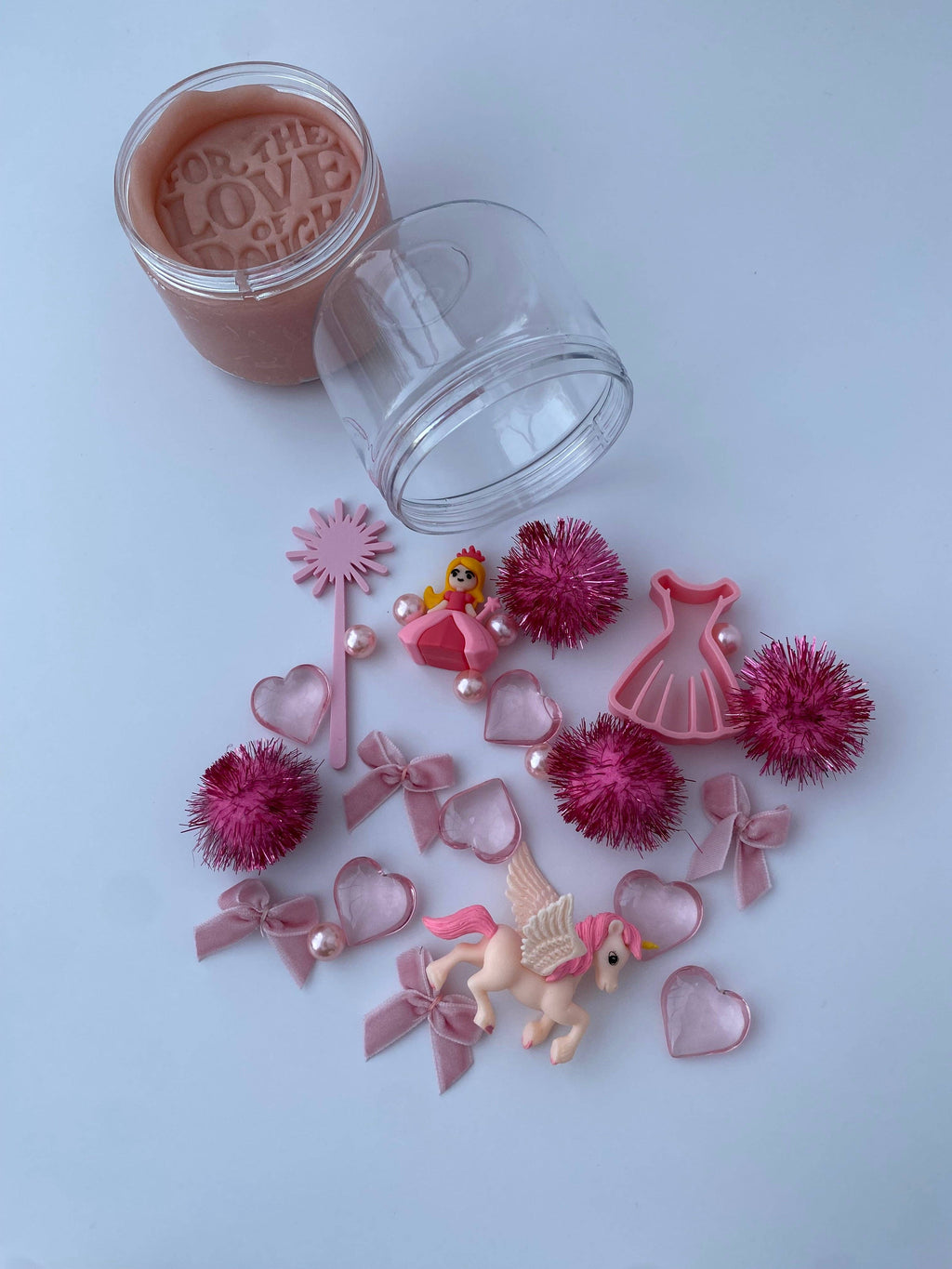 Princess Sensory Dough Double Jar