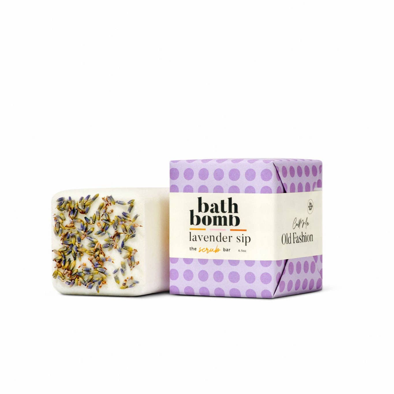 Call Me Old Fashion- Lavender Infused Bath Bomb 6.5 oz