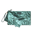 Carly Trio Wristlet & Cosmetic Bag Set | Cypress
