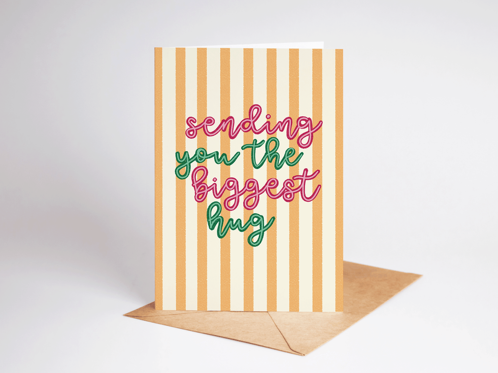 Sending You The Biggest Hug Greeting Card